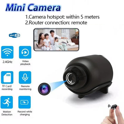 New X5 Mini Camera 1080P Clear Night Vision Lightweight Portable Premium Cams Motion Detection Wireless WiFi Surveillance Camera